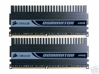 CORSAIR Dominator 2GB 2x 1GB DDR2 1066 PC2-8500 SLI EPP Desktop Memory Kit