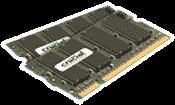 Crucial 2GB (2x1GB) PC2-5300 667MHz Notebook / Laptop RAM Kit