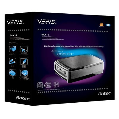 Antec MX-1 USB 2.0 / e-SATA 3.5" SATA Hard Drive Enclosure
