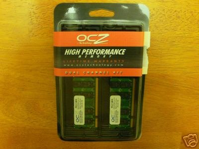 OCZ 4GB 2x 2GB DDR2 PC2-5400 667MHz SODIMM Notebote RAM Kit