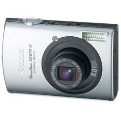 Canon PowerShot SD870 IS Digital ELPH 8MP 3.8x 3.0" LCD w/ Free 2GB SD