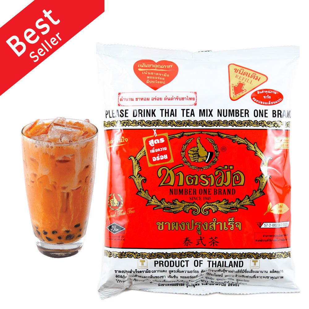 Thailand Original Thai Tea Mix Number One Brand Grams Hot Cold Drink