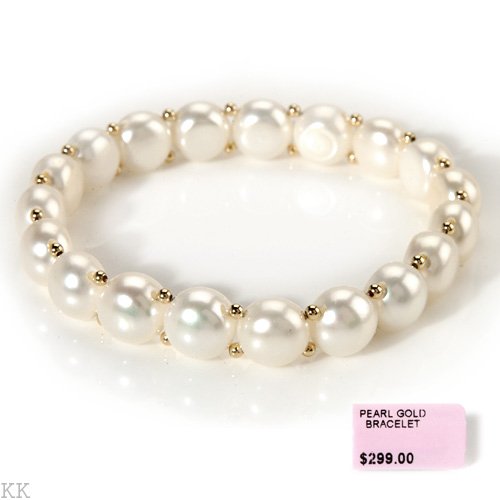 Classic Pearl double strung Bracelet
