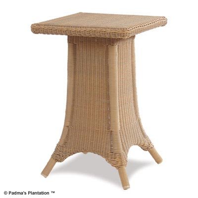 PADMA'S PLANTATION- OUTDOOR RESORT END TABLE-HONEY FINISH