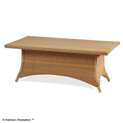 PADMA'S PLANTATION- OUTDOOR RESORT COFFEE TABLE-HONEY OR CAFE FINISH