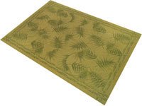 Veratex- Bamboo Leaf Rug 24 X 36