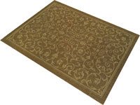 Veratex- Scroll Rug indoor/outdoor 2 X 7.6