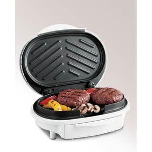 Hamilton Beach Indoor Grill 36sq in White