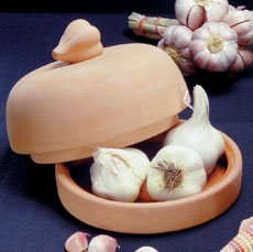Reco- Romertopf Clay Bakers Large Garlic Baker - New!!