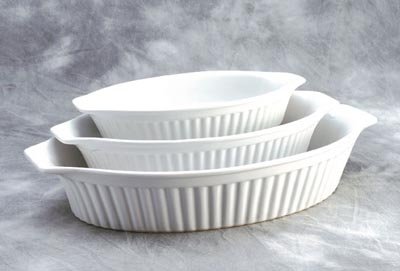Reco-Oval Baking Set of 3 Oval Baker Choice of colors