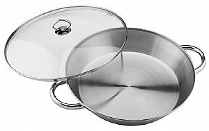 Kinetic- 14' Paella Pan with glass lid