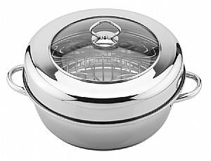 Kinetic- 11.5' Convection Cooker with high dome window lid and rack