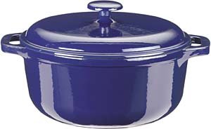 Kinetic- Color Cast 5 Quart Dutch Oven - Blue or Red