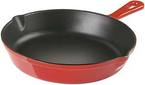 Kinetic- Color Cast 10" Red or Blue Round Fry Pan