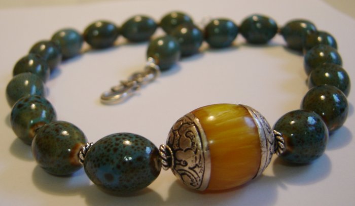 Tibetan Amber Necklace