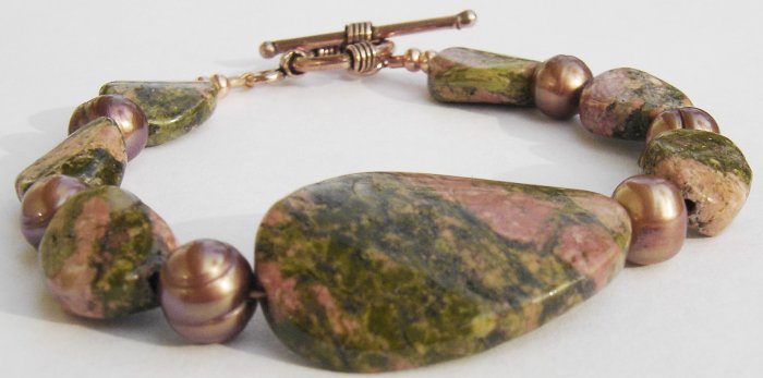 Unakite Bracelet