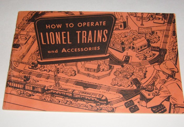 Vintage How to Operate Lionel Trains and Accessories Booklet/Manual