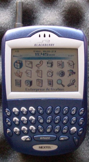 Used Nextel Blackberry 7510 PDA Cell Phone