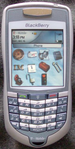 Used T Mobile Blackerry 7100 Cell Phone