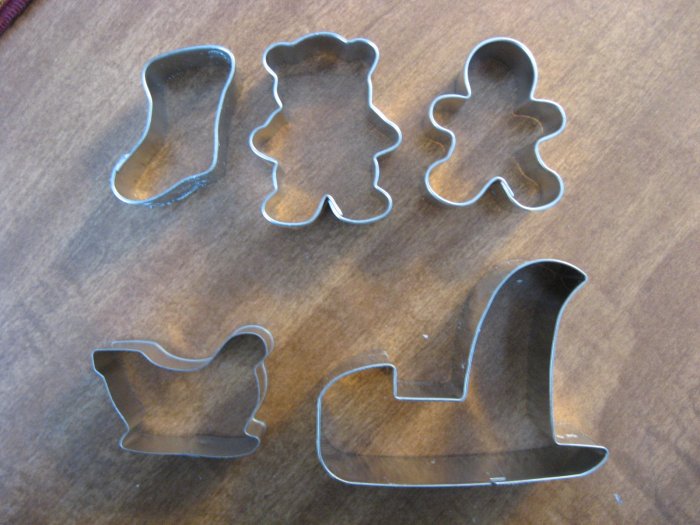 5 NEW Christmas Cookie Cutters