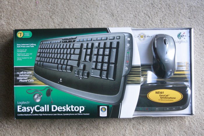 ***ON HOLD***NEW*Logitech EasyCall Desktop SEALED!!!