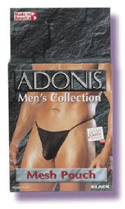 MESH POUCH - BLACK