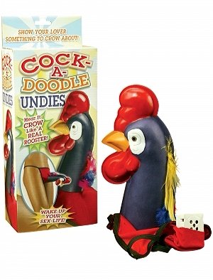 COCK A DOODLE UNDIES - NOVELTY