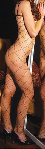 Sexy Lycra Big Diamond Net Body Stocking