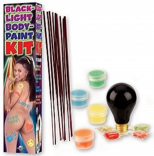 Blacklite Body Paint Kit
