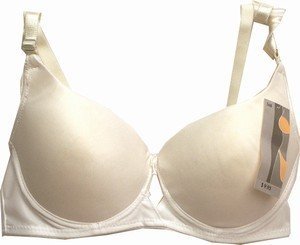 Satin Seamless Padded Underwire Bra