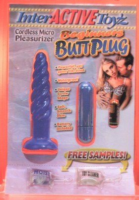BEGINNERS ANAL PLUG - BLUE
