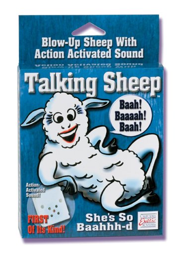 Blow-Up Inflatable Talking Sheep.