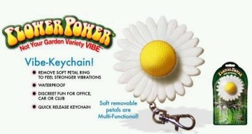 Flower Power Keychain