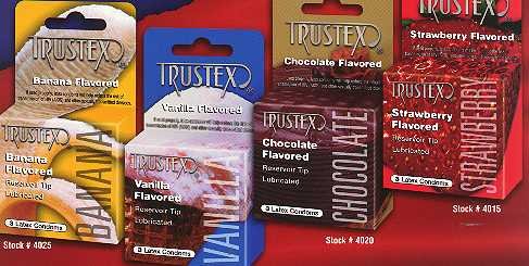 Chocolate Flavored Condom 3 pack