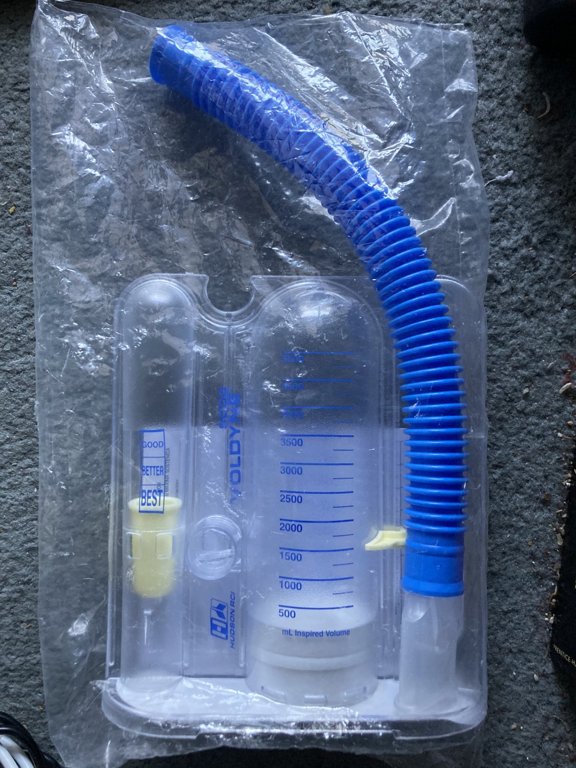 Hudson RCI 5000 Voldyne Incentive Spirometer Great Find