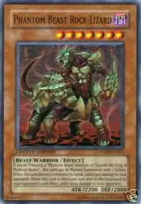 Phantom Beast Rock-Lizard LIMITED ETITION FOTB SUPER RARE
