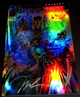 DIVINE RIGHT signed by Jim Lee
