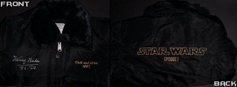 Autographed STAR WARS Cast and Crew Member Jacket