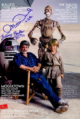 Autographed STAR WARS Special VANITY FAIR Magazine