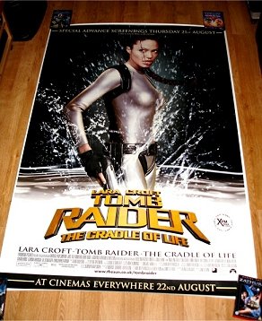 TOMB RAIDER Bus Shelter Poster