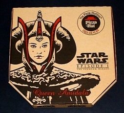 Star Wars Pizza Hut AMIDALA pizza box