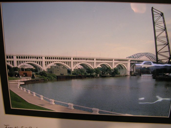 Cuyahoga River & Bridge
