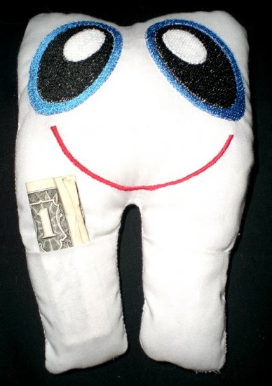 Tooth Fairy Pillow Embroidery Design