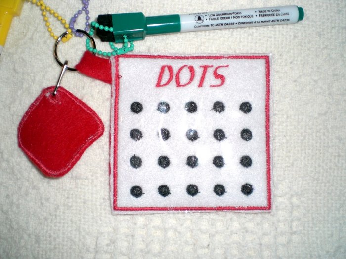 Dots Machine Embroidery Design