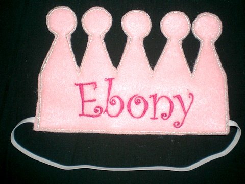Crown Design Machine Embroidery Design