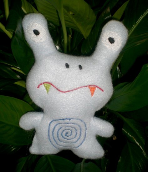 Larry The Monster Machine Embroidery Design