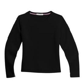 Ladies Sueded Finish Crewneck Sweatshirt