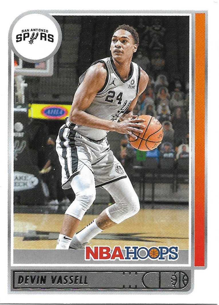 Devin Vassell Nba Hoops San Antonio Spurs Basketball Card