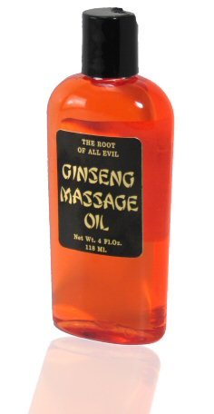 Ginseng Scented Massage Oil