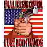 Gun Control Both Hands t-shirt